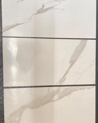 Piastrelle Gres Effetto Marmo Statuario 30x60 Rett