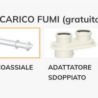 kit scarico fumi coassiale