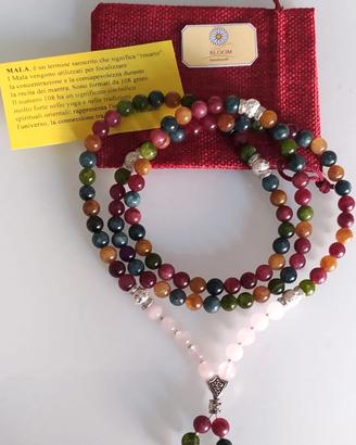 Mala Tibetano in Pietra naturale  8 mm.