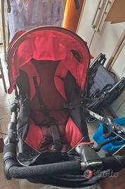 Trio completo unisex ovetto+culla+passeggino