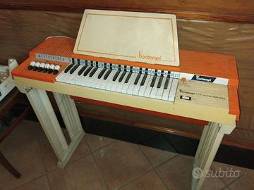 Pianola Bontempi funzionante