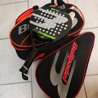 Racchetta + Fodero + Borsa Bullpadel +2 tubi palle