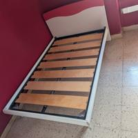 letto una piazza e mezzo+kit lenzuola princess
