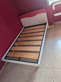 letto una piazza e mezzo+kit lenzuola princess