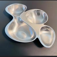 Antipastiera Alessi 4 ciotole in acciaio