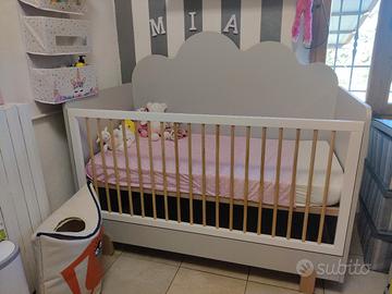  Lettino ROS  140x70  + Materasso Picci