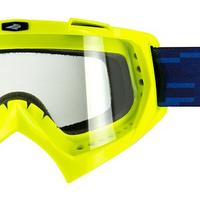 MASCHERA MOTO CROSS ENDURO FUORSTRADA SWAPS GIALLO