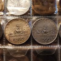  collezione di monete e francobolli 