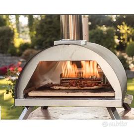 Forno per Pizza Bi-Fuel Gas Legna Pellet