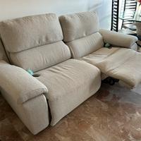 Divano 3 posti poltrone Sofà relax