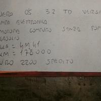 Motore compl senza pompa gasolio pajero 05 3.2 td