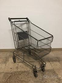 Carrelli spesa metallo con portababy