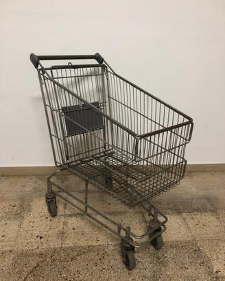 Carrelli spesa metallo con portababy