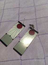 demon slayer orecchini 