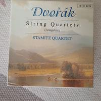 Box 10 cd Dvorak string quartets