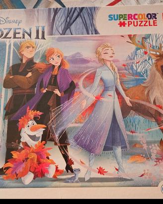 Puzzle Frozen II Supercolor 24 Maxi Clementoni