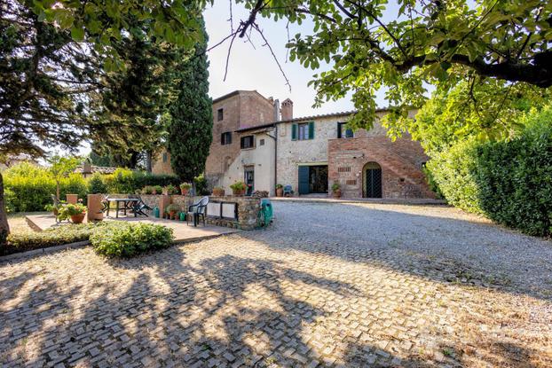 Porzione di casolare in stile rustico Toscano r...