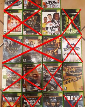 Giochi Xbox 1° generazione per collezionisti