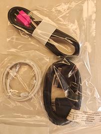 Lotto 3 cavi Nuovi: HDMI, ethernet, scart tv