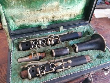Clarinetto vintage primi 900 con valigetta