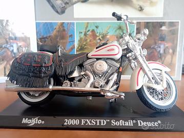 Harley Davidson, modellino, scala 1:18