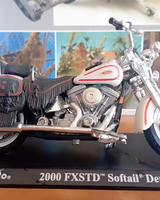 Harley Davidson, modellino, scala 1:18
