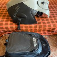 Bagster copri serbatoio in pelle bmw + borsa/zaino