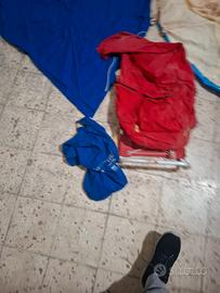 Tenda canadese con zaino