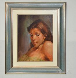 Luigi Anelli – Ritratto Dipinto olio su compensato