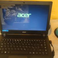 accoppiata  computer portatile acer+tablet Lenovo