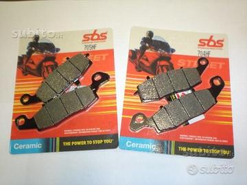 2 Coppie pastiglie sbs davanti kawasaki versys 650