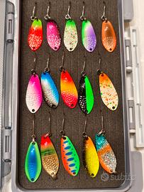 Set 15 Spoon Trout Area Nuovi 1.7 a 3 gr + Box 1.