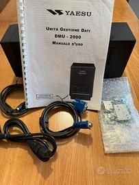 Yaesu DMU con scheda scope board e cavetti