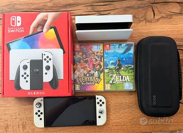 Nintendo Switch OLED  + 2 giochi