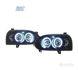 FARI VOLKSWAGEN VW GOLF 3 ANGEL EYES CCFL FONDO NE
