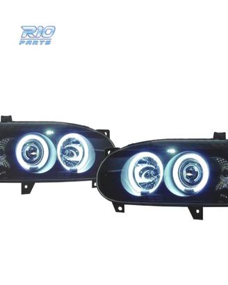 FARI VOLKSWAGEN VW GOLF 3 ANGEL EYES CCFL FONDO NE