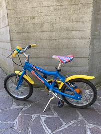 Bicicletta Aurora 16" per bimbi