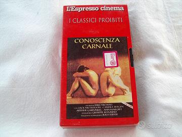 Vhs  I Classici proibiti Conoscenza Carnale