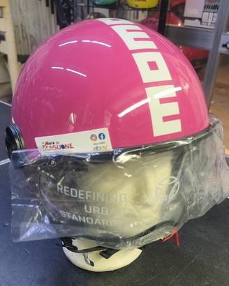 TG M CASCO MOMO DESIGN FGTR CLASSIC CANDY FUCSIA B