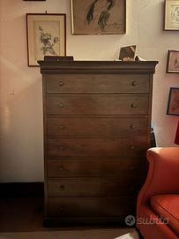 Cassettiera in legno