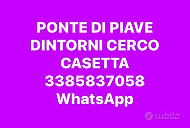 Casetta con giardino