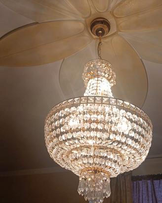 Lampadario con Swarovski