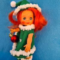 mini Furga Lara 1 vintage doll christmas gadget
