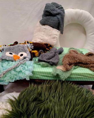 Accessori set fotografico neonati newborn