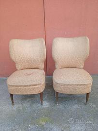 vintage coppia poltroncine anni '50