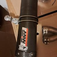 scarico mivv per transalp 700 completo di colletto