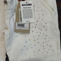 MET  Pant. Donna BIANCO Super Stock Lot.1015
