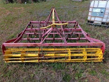 estirpatore a molle con rullo