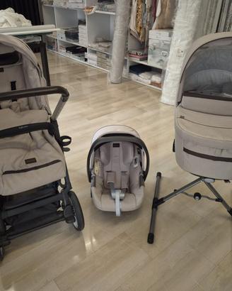 Trio inglesina aptica colore grey