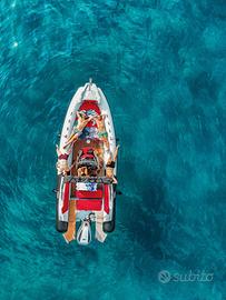 Gommone Thor 6.8 - Honda 200cv 104 ore - Teak